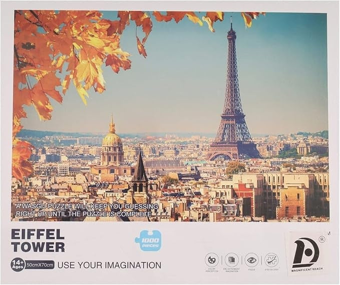 1000-Piece Landmark Jigsaw Puzzle