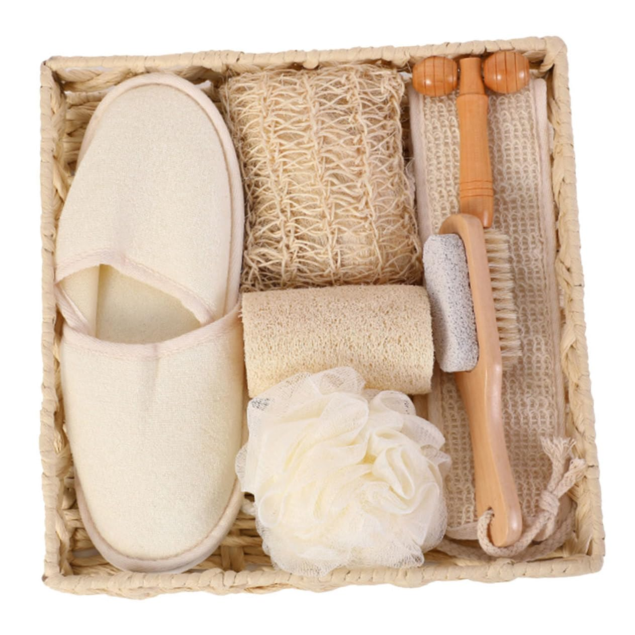 Body & Skin Care Set – 7-Piece Bath & Spa Massage Kit