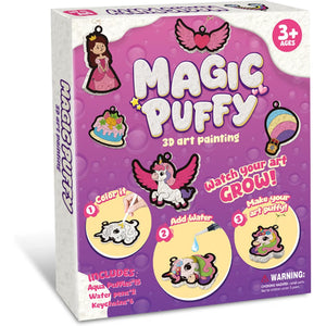 Magic Puffy Paint Kit — 3D Foam Art