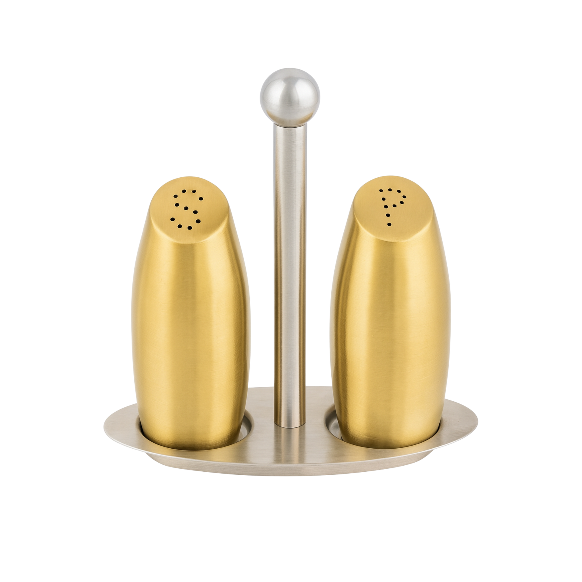 Gold Salt & Pepper Shaker Set