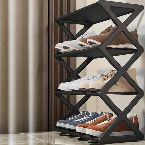 Foldable Steel Shoe Rack