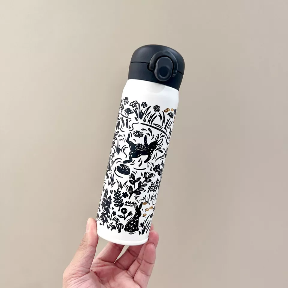 Starbucks Graffiti Rabbit Thermos