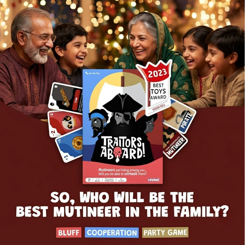 Traitors Aboard! — Pirate Hidden Roles Party Game