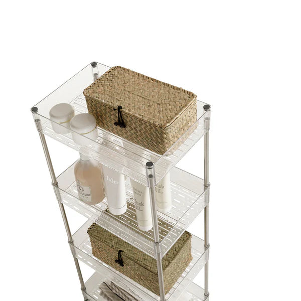 Acrylic 4-Tier Trolley