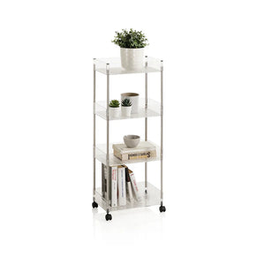 Acrylic 4-Tier Trolley