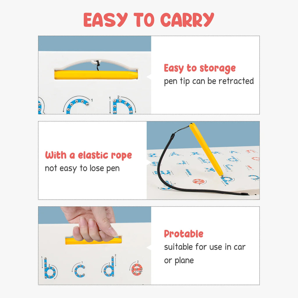 Double Sided Magnetic Letter Board