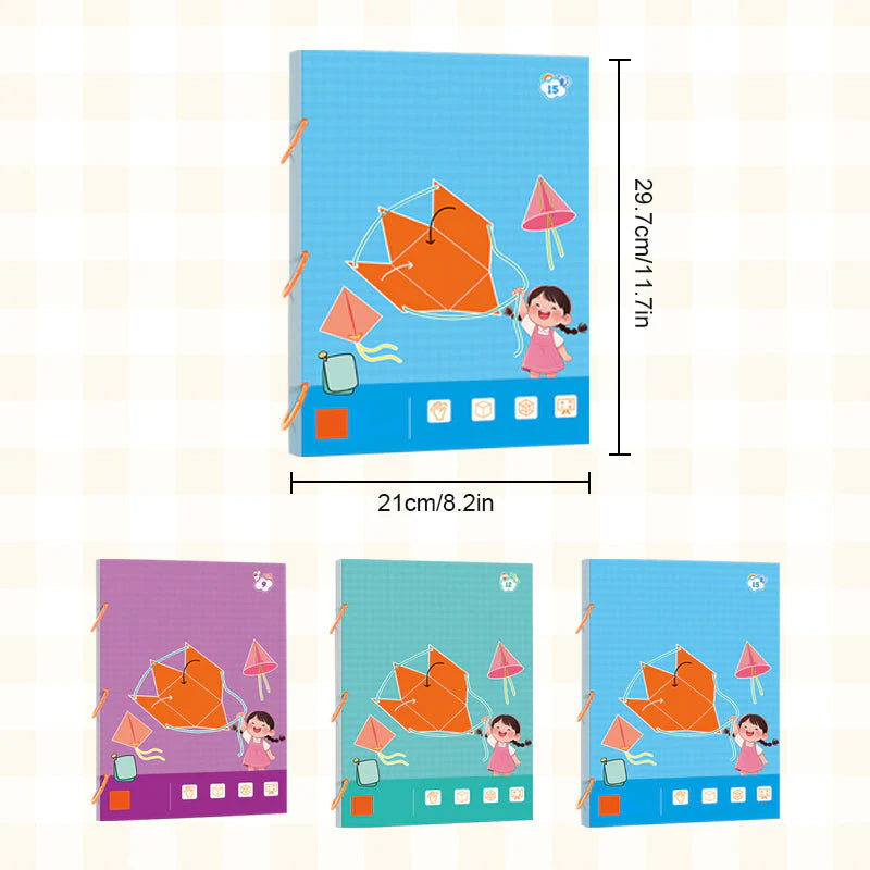 Pull String 3D Geometry Learning Book