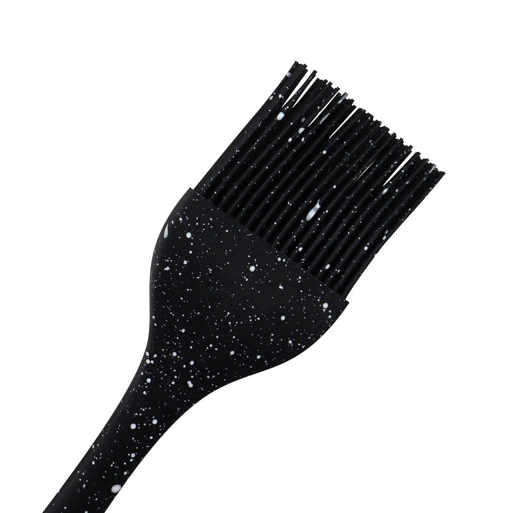 Speckled Silicone Basting Brush - Black