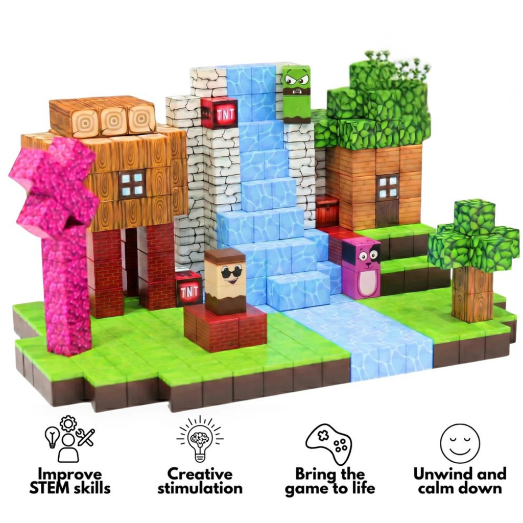 STEM Learning Magnetic Building Blocks