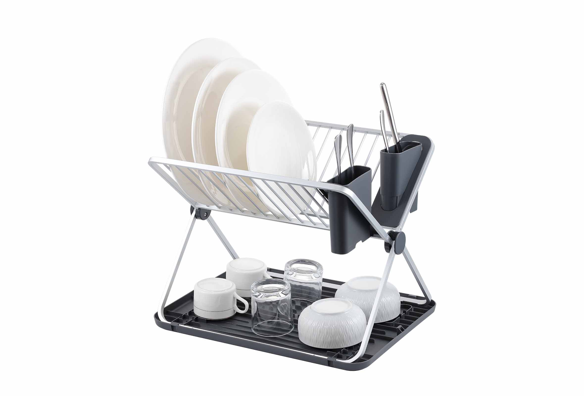 Foldable Aluminum Dish Rack