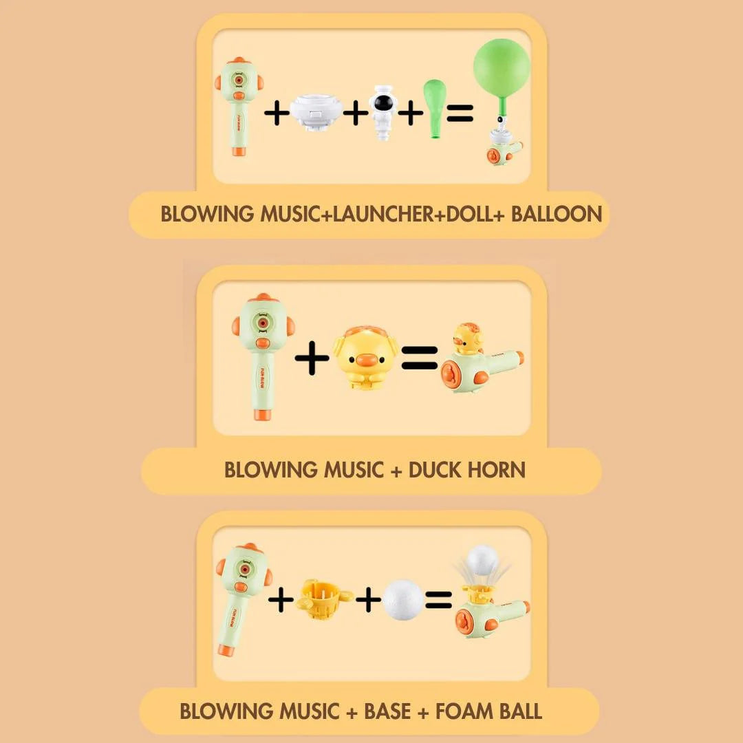 3 in 1 Blowing Toys