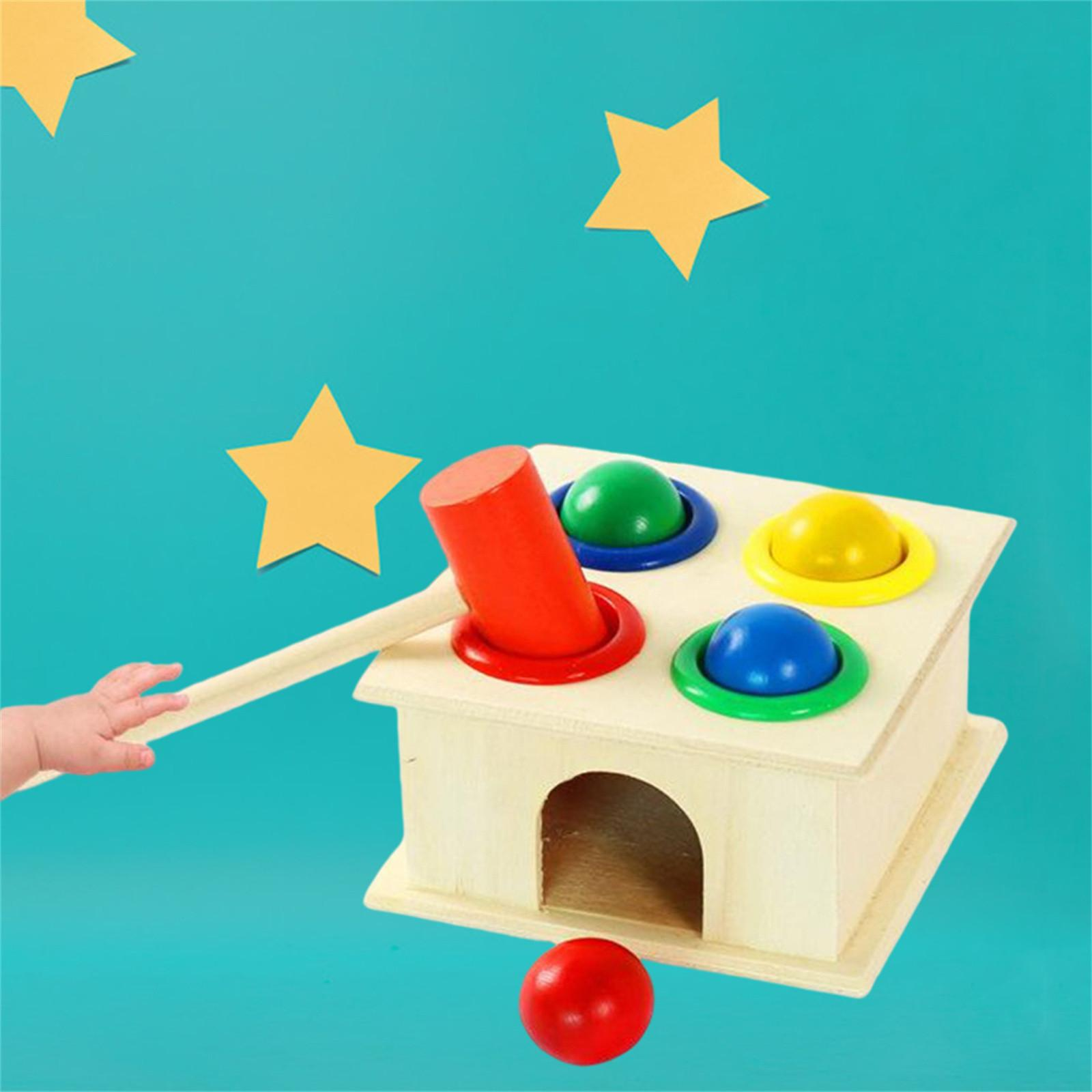 Wooden Hammering Toy – Early Learning Ball & Hammer Game