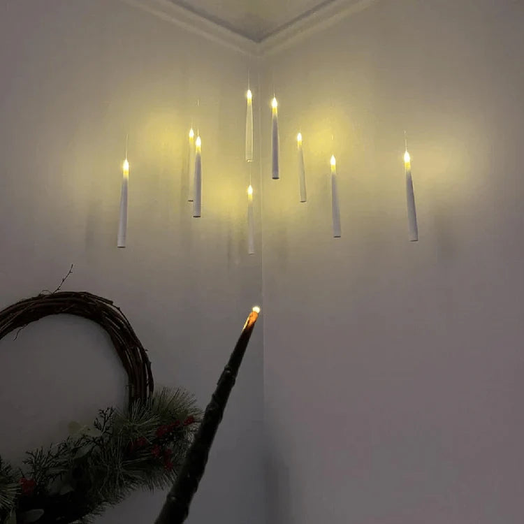 Floating Candles Set with Magic Wand