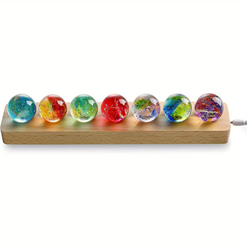 Seven Chakra Natural Crystal Ball