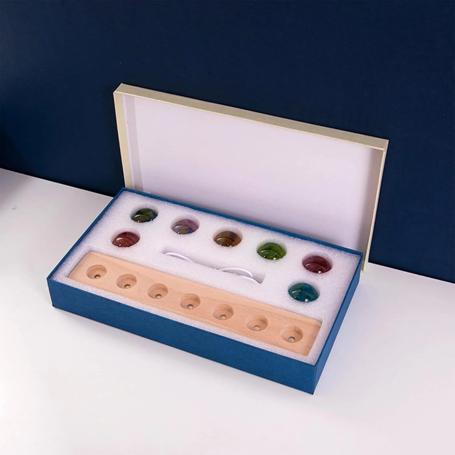 Seven Chakra Natural Crystal Ball