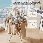 Octopus Cylinder Clothes Drying Rack