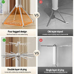 Octopus Cylinder Clothes Drying Rack