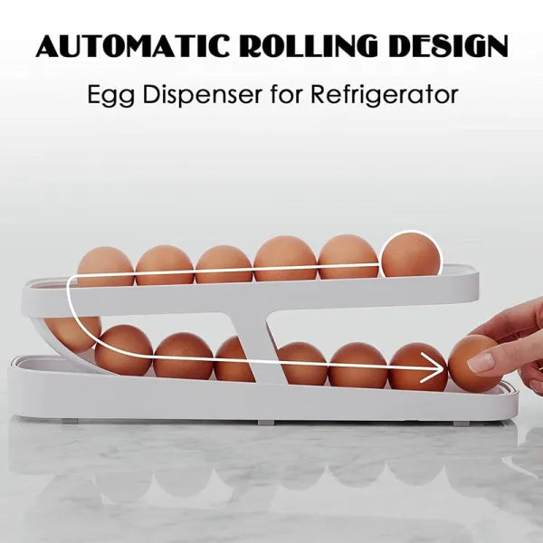 Rolling Egg Dispenser and Organizer
