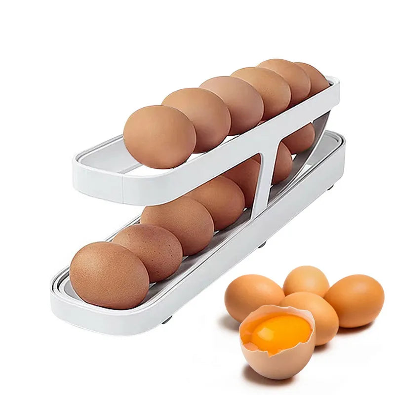 Rolling Egg Dispenser and Organizer