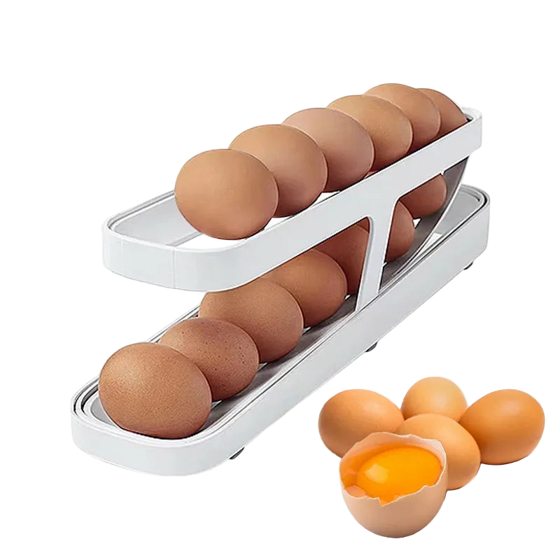 Rolling Egg Dispenser and Organizer