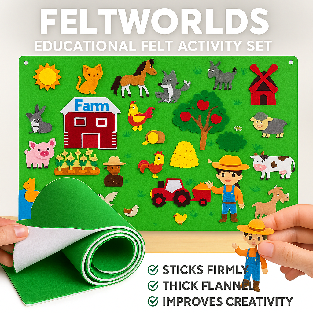 🧠 FeltWorlds – Interactive Imagination Playground