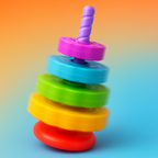 Rainbow Spinning Rainbow Stacker – product view 9 of 13