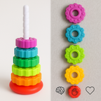 Rainbow Spinning Rainbow Stacker – product view 7 of 13
