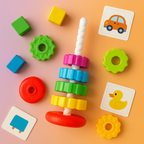 Rainbow Spinning Rainbow Stacker – product view 8 of 13
