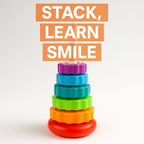 Rainbow Spinning Rainbow Stacker – product view 3 of 13