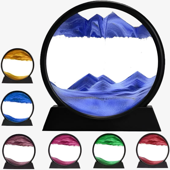 3D Moving Sand Art Night Light