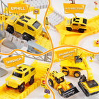 TurboTrack - Construction Racing Track Set