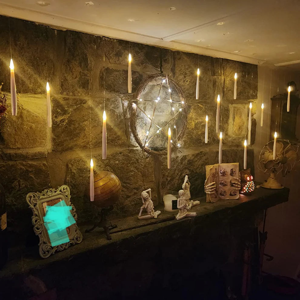 Floating Candles Set with Magic Wand