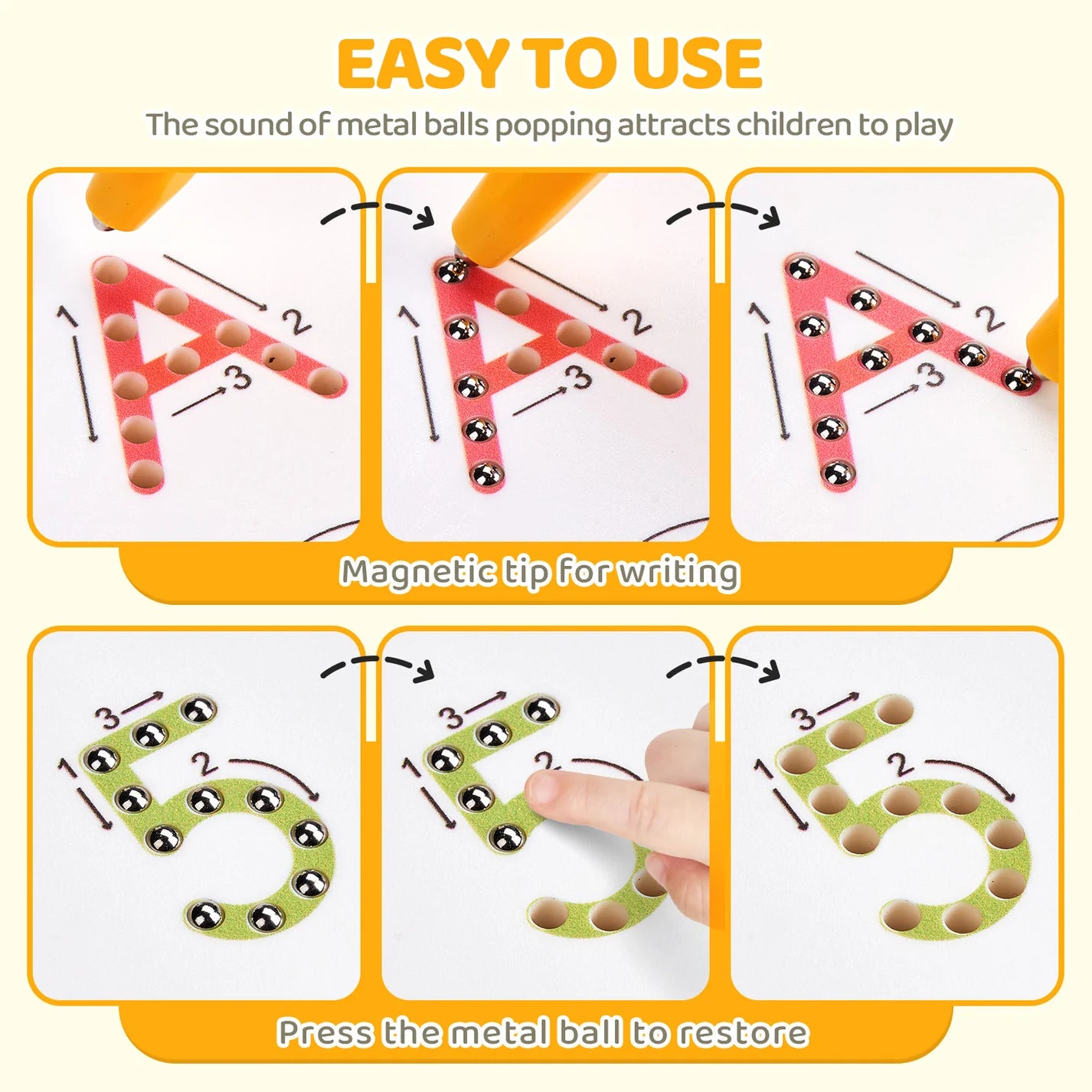 Double Sided Magnetic Letter Board