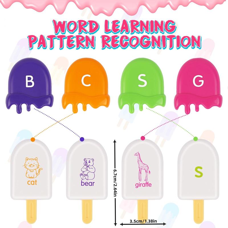 Montessori Alphabet Ice Cream Shop