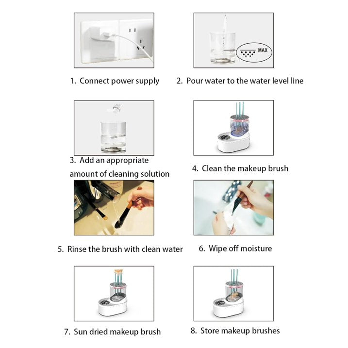 Electric Makeup Brush Cleaner