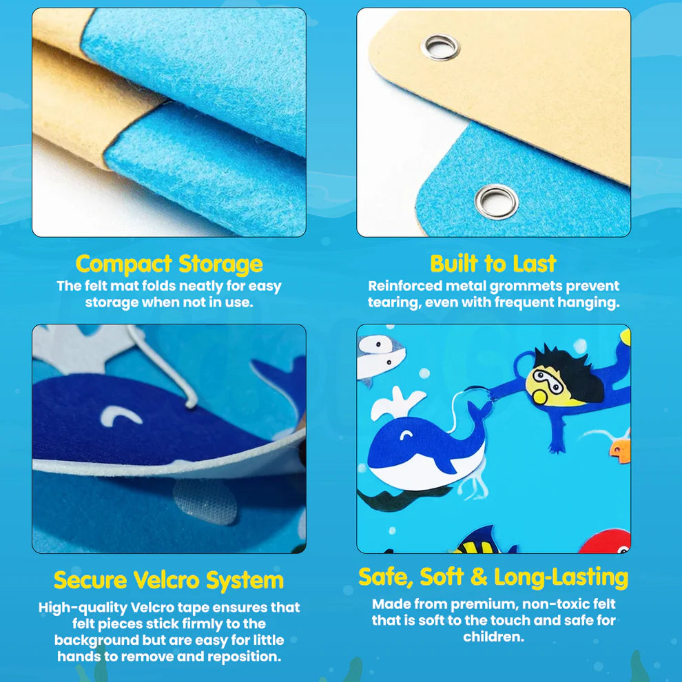 FeltWorlds – Interactive Imagination Playground