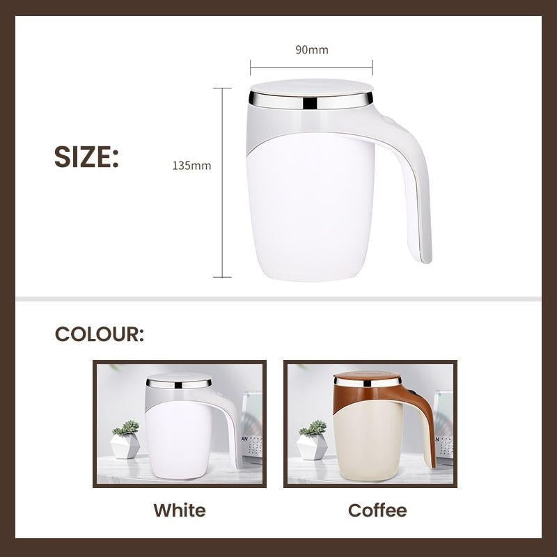 Self-Stirring Coffee Mug