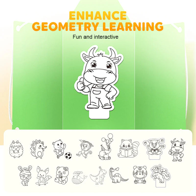 Pull String 3D Geometry Learning Book