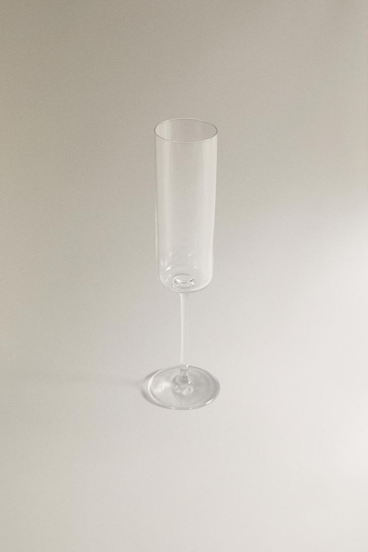 Crystal Flute Glasses 6pc Set