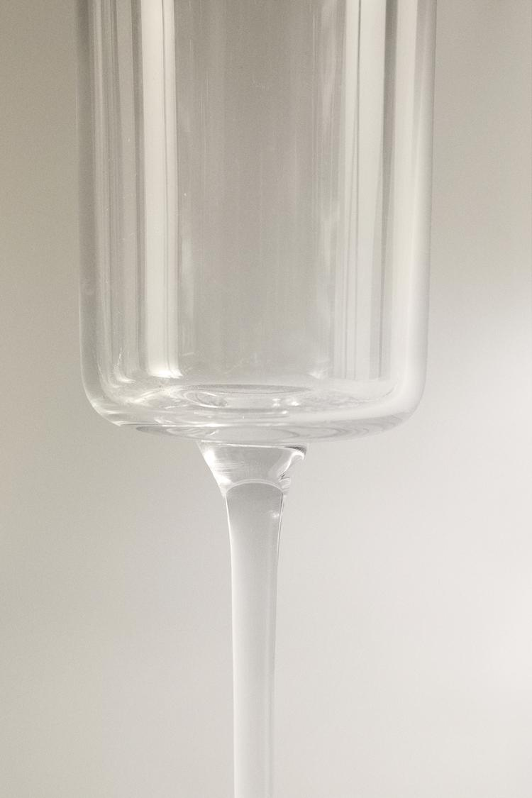 Crystal Flute Glasses 6pc Set