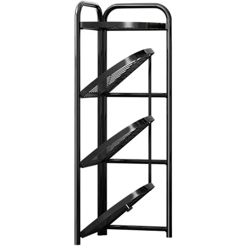 Foldable Corner Shelf Rack (4-Tier)