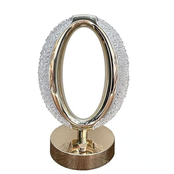 3W LED Oval Crystal Table Lamp