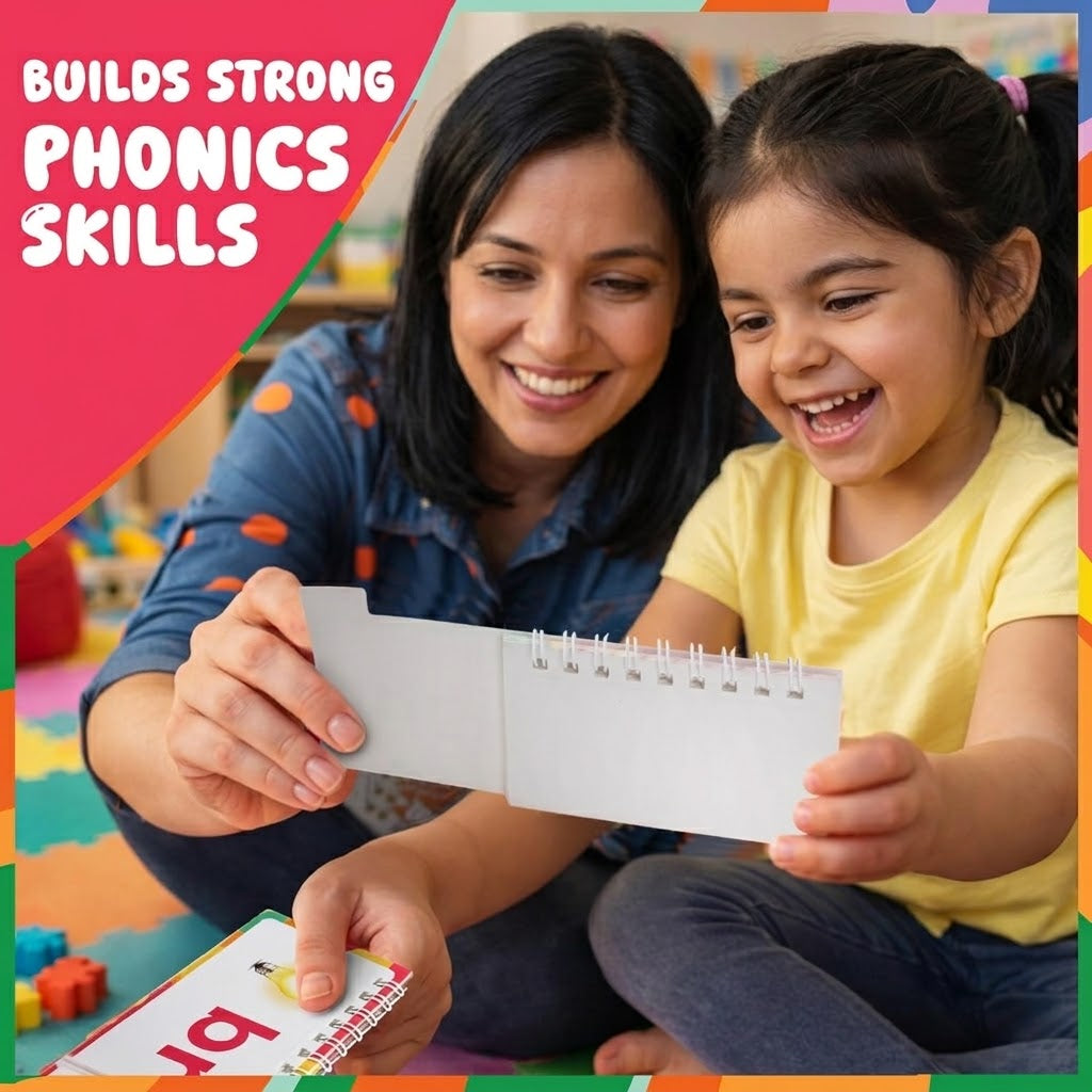 Read & Rhyme Phonics Flip Books — 30 Pack