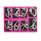 Metal Wire Puzzle Set