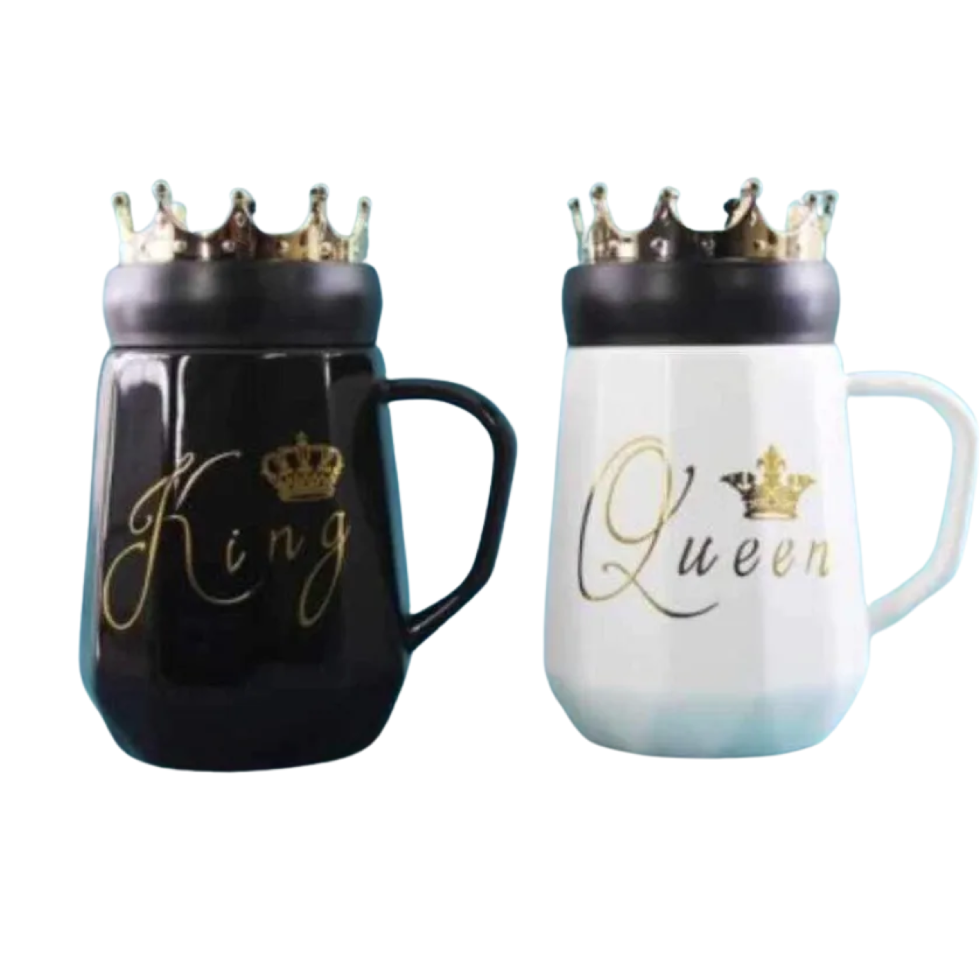 King & Queen Mug Set