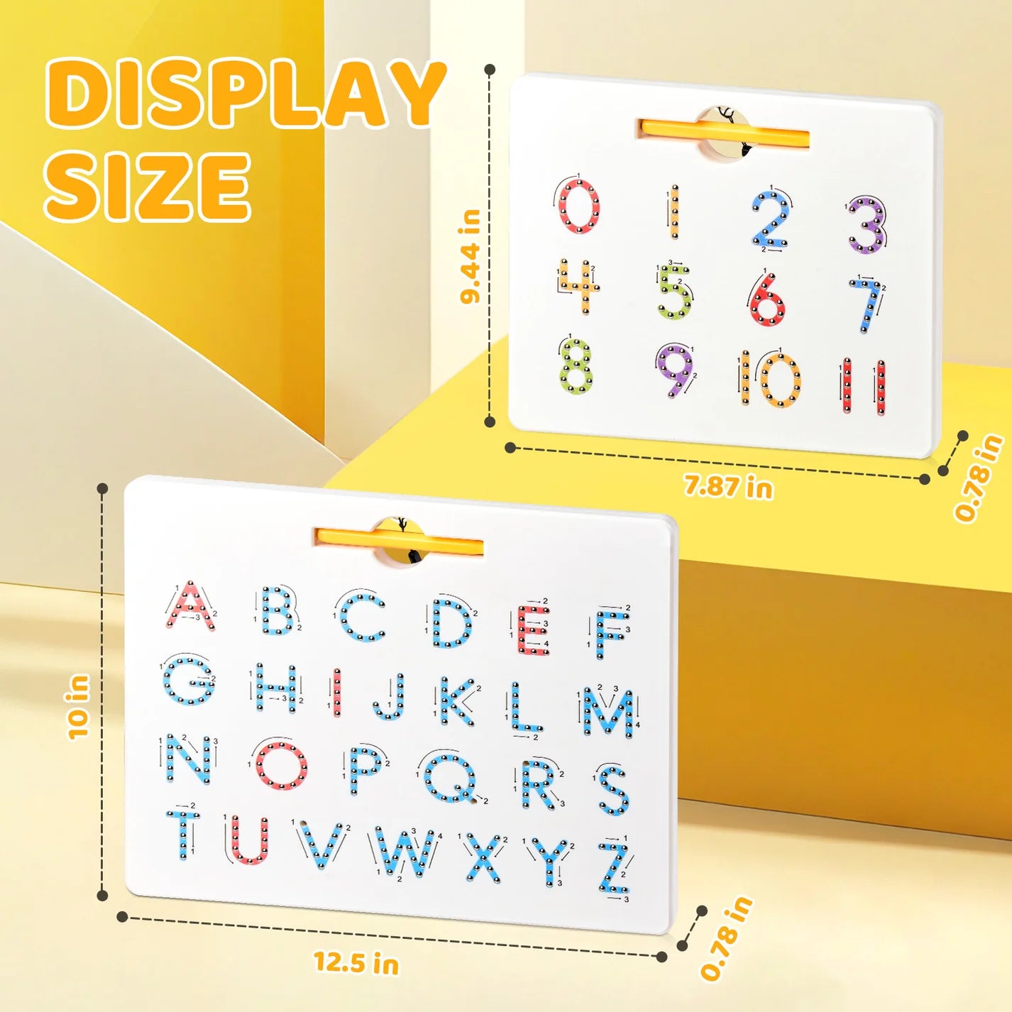 Double Sided Magnetic Letter Board