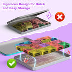 TravelTiles - Mini Magnetic Building Kit