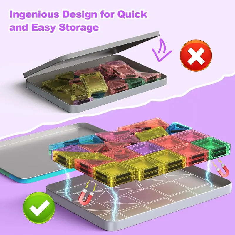 TravelTiles - Mini Magnetic Building Kit