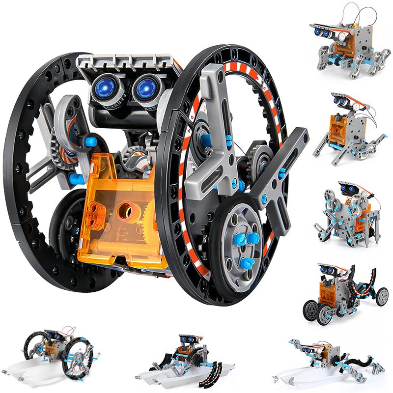 12-in-1 STEM Solar Robot Kit