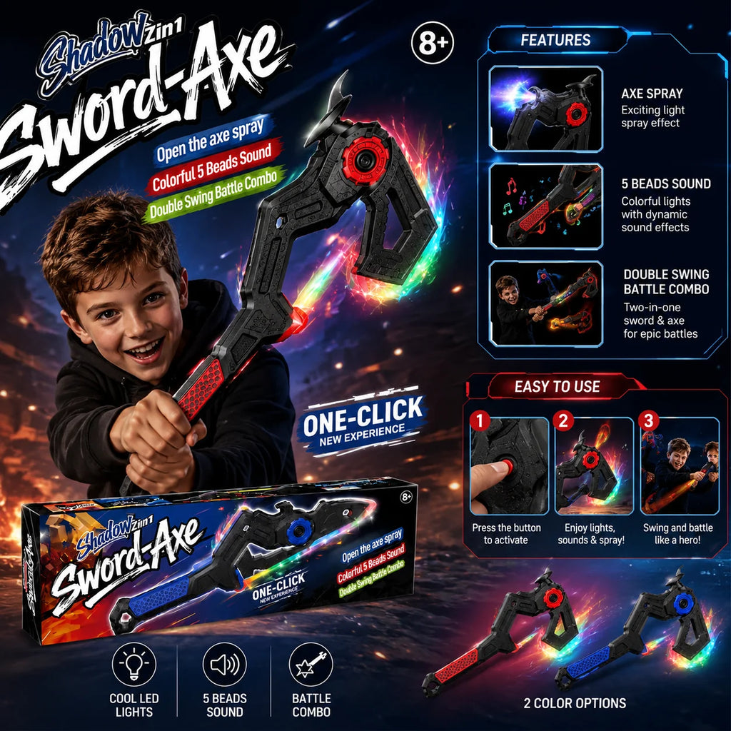 Shadow 2-in-1 Sword-Axe